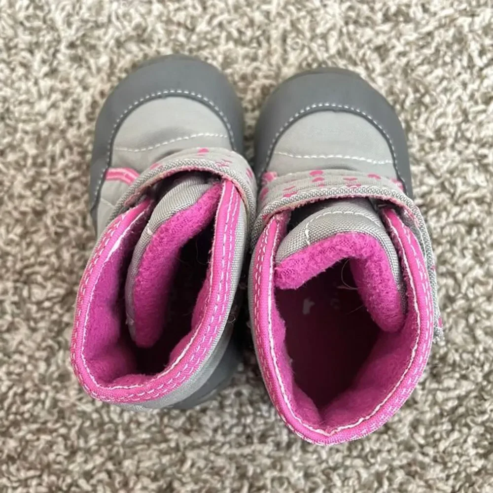 See Kai Run gray pink